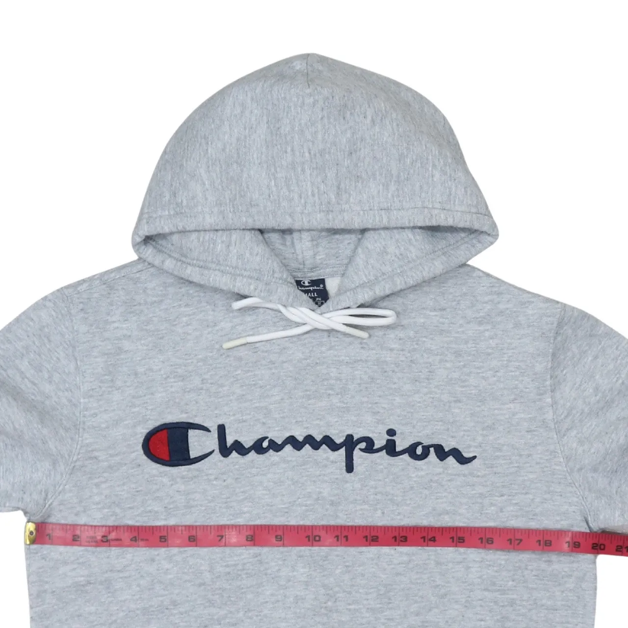 Champion 90's Spellout Pullover Hoodie Small Grey sold by Vintage Club product image thumbnail 5