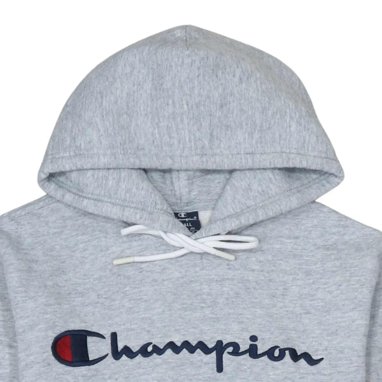 Champion 90's Spellout Pullover Hoodie Small Grey sold by Vintage Club product image thumbnail 3
