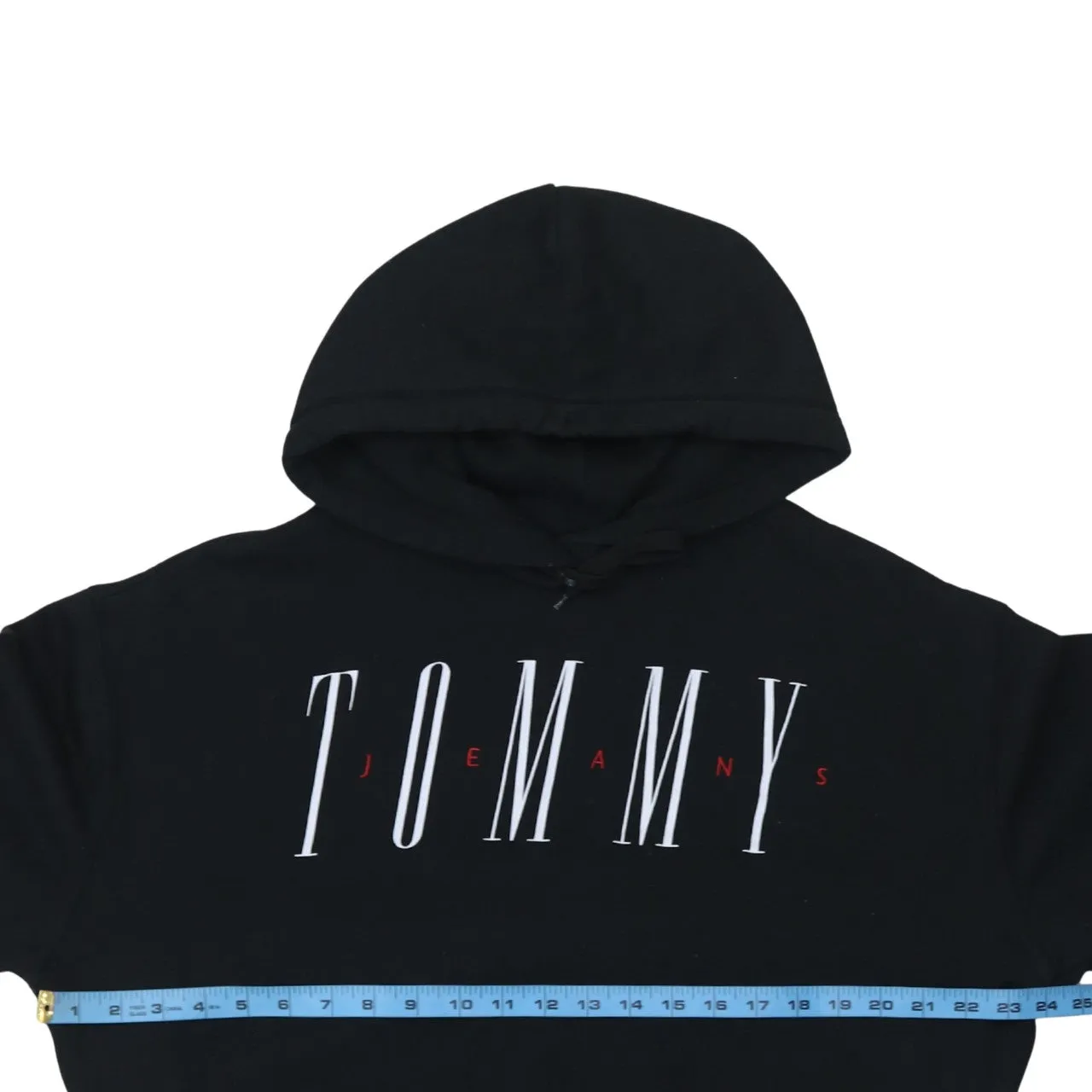 Tommy Jeans 90's Spellout Pullover Hoodie Small Black sold by Vintage Club product image thumbnail 5
