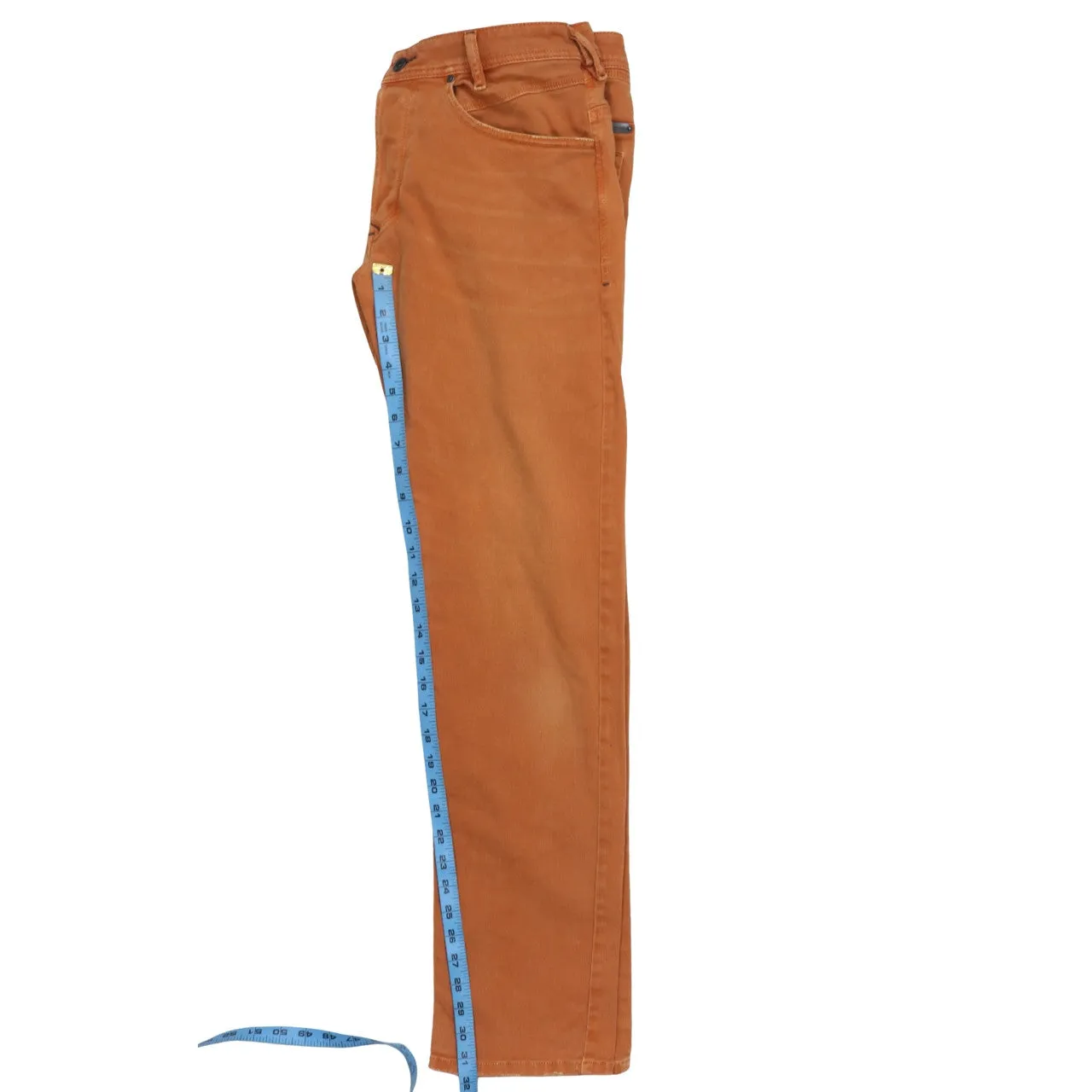 Diesel 90's Lightweight Straight Leg Baggy Trousers / Pants 32 Orange sold by Vintage Club product image thumbnail 5