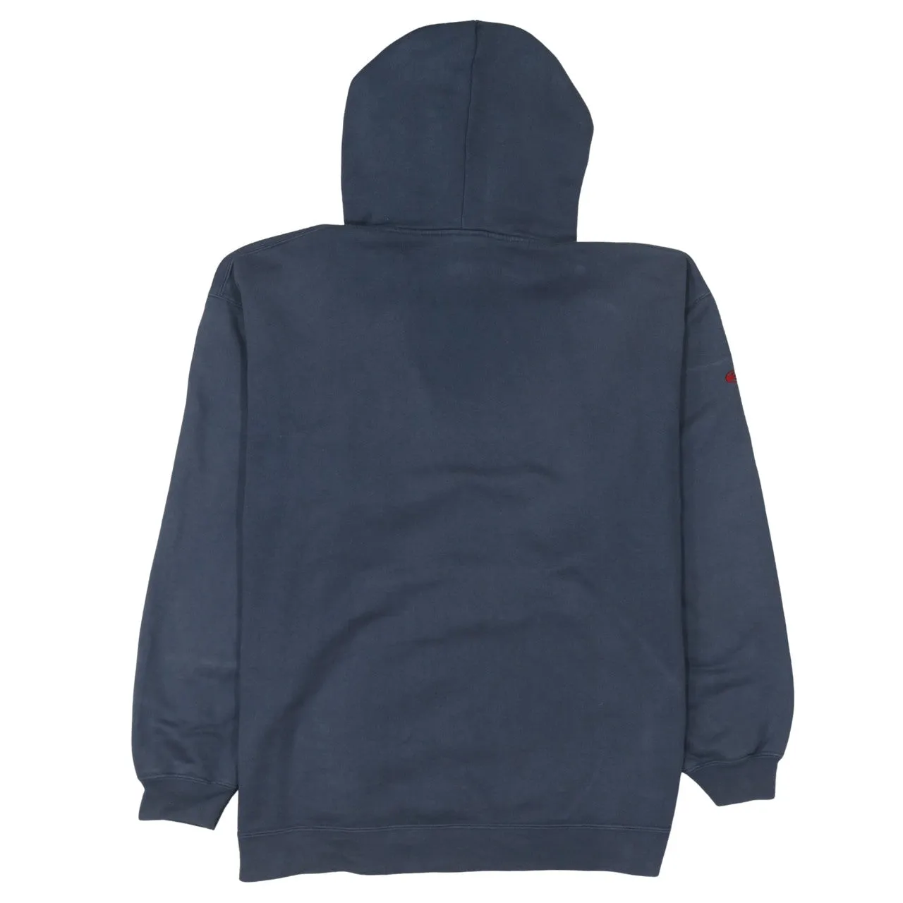 QuikSilver 90's Drawstring Pockets Pullover Hoodie Large Blue sold by Vintage Club product image thumbnail 2