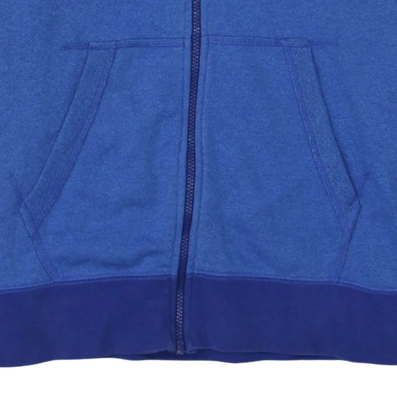 Nike 90's Swoosh Full Zip Up Hoodie Large Blue sold by Vintage Club product image thumbnail 4
