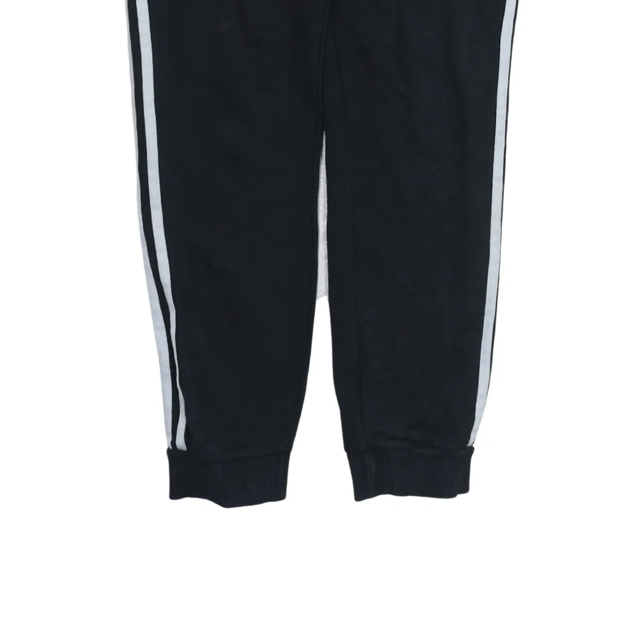 Adidas 90's 3 Stripes Casual Joggers / Sweatpants Medium Black sold by Vintage Club product image thumbnail 4