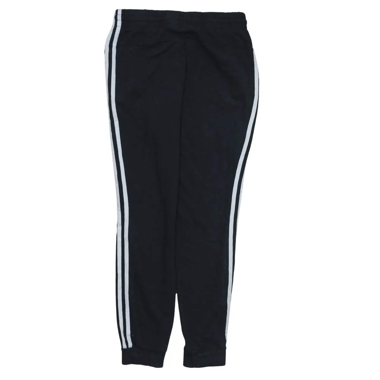 Adidas 90's 3 Stripes Casual Joggers / Sweatpants Medium Black sold by Vintage Club product image thumbnail 2