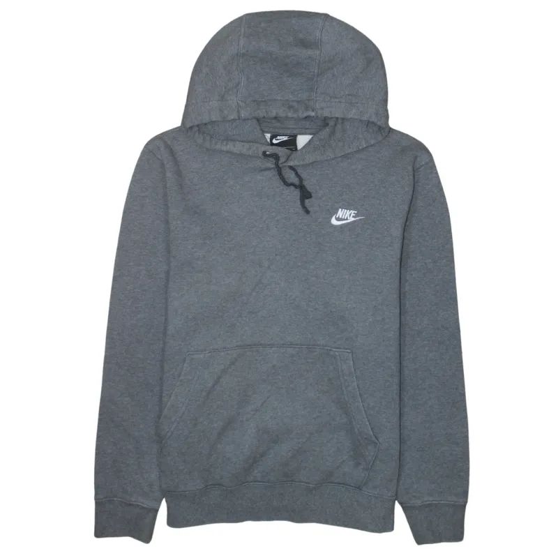 Nike 90's Swoosh Pullover Hoodie Small Grey sold by Vintage Club