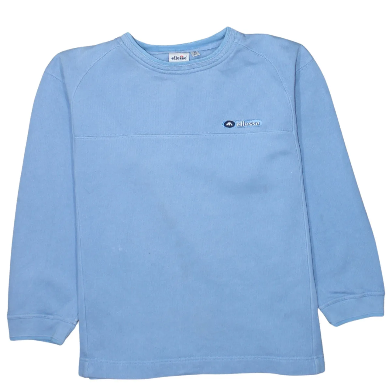Ellesse 90's Lightweight Crew Neck Sweatshirt XLarge Blue sold by Vintage Club