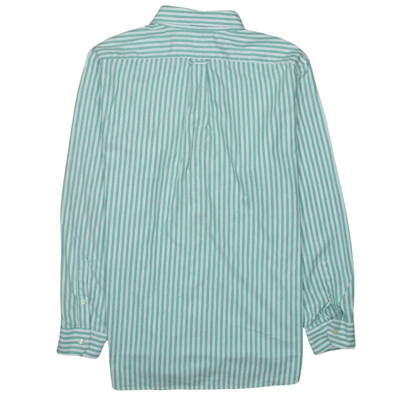 Lacoste 90's Long Sleeve Button Up Shirt Large Green sold by Vintage Club product image thumbnail 2