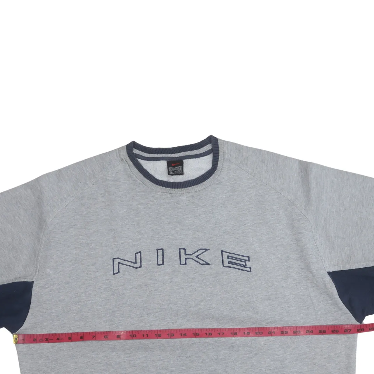 Nike 90's Spellout Crew Neck Sweatshirt XLarge Grey sold by Vintage Club product image thumbnail 5