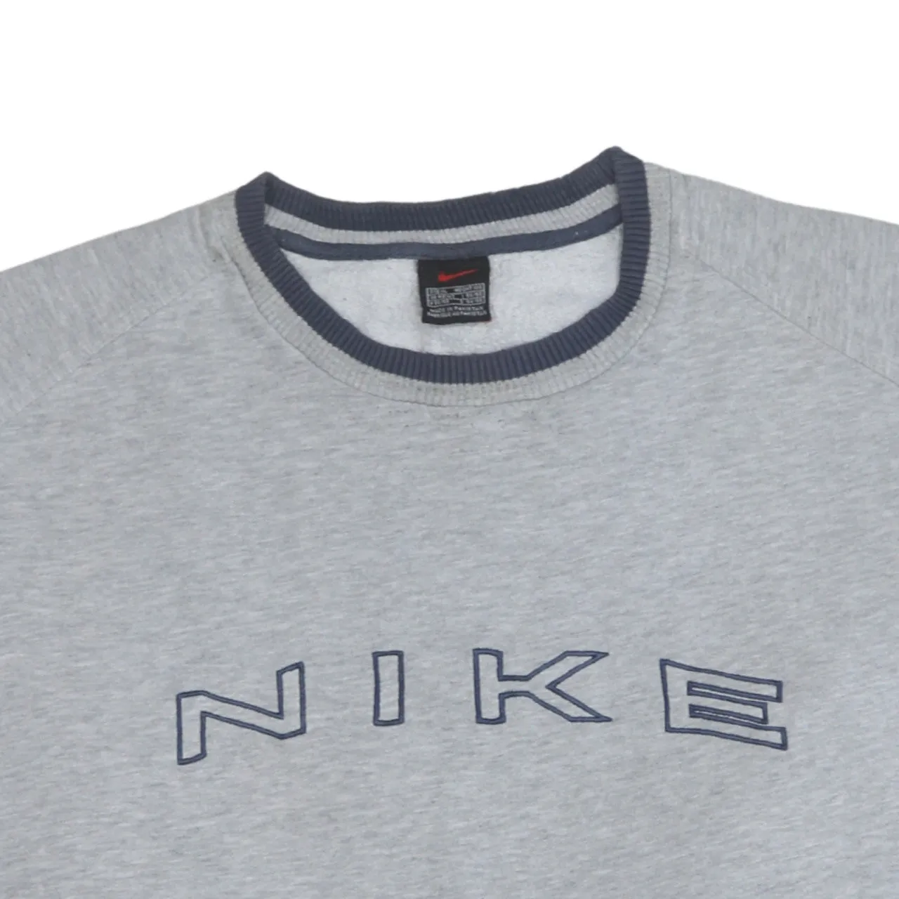 Nike 90's Spellout Crew Neck Sweatshirt XLarge Grey sold by Vintage Club product image thumbnail 3