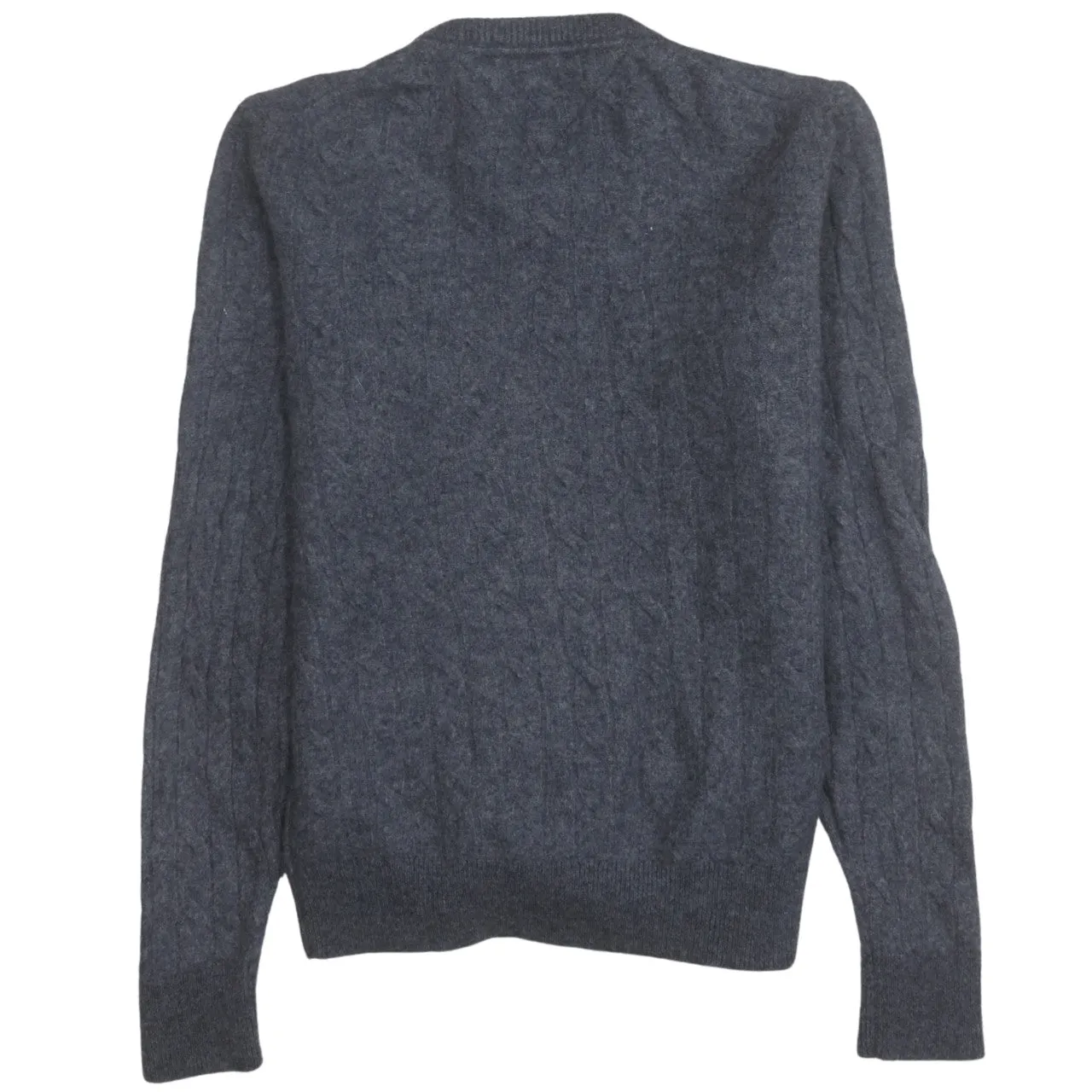 Tommy Hilfiger 90's Plain Crew Neck Sweatshirt Large Grey sold by Vintage Club product image thumbnail 2