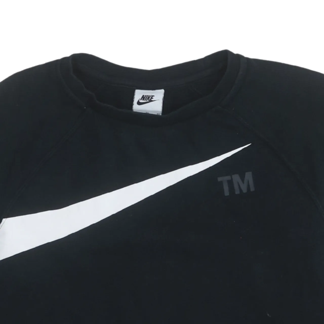 Nike 90's Swoosh Crew Neck Sweatshirt XLarge Black sold by Vintage Club product image thumbnail 3