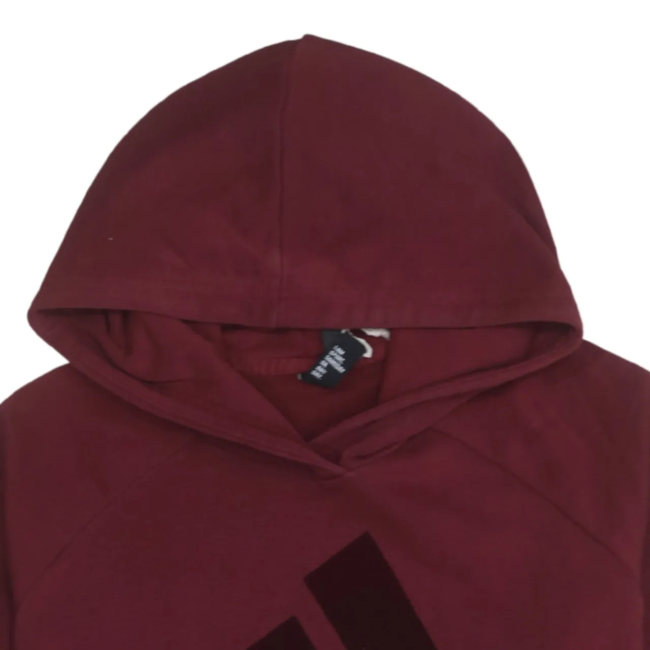 Adidas 90's Spellout Pullover Hoodie Large Red sold by Vintage Club product image thumbnail 3
