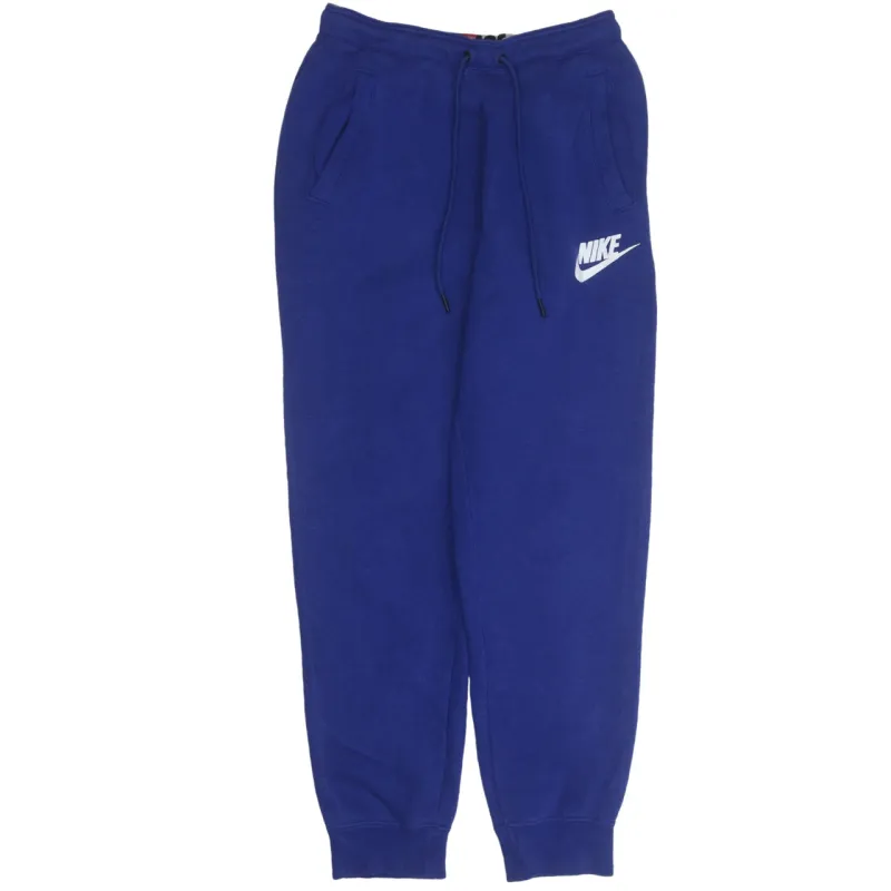 Nike 90's Swoosh Casual Joggers / Sweatpants Small Blue sold by Vintage Club