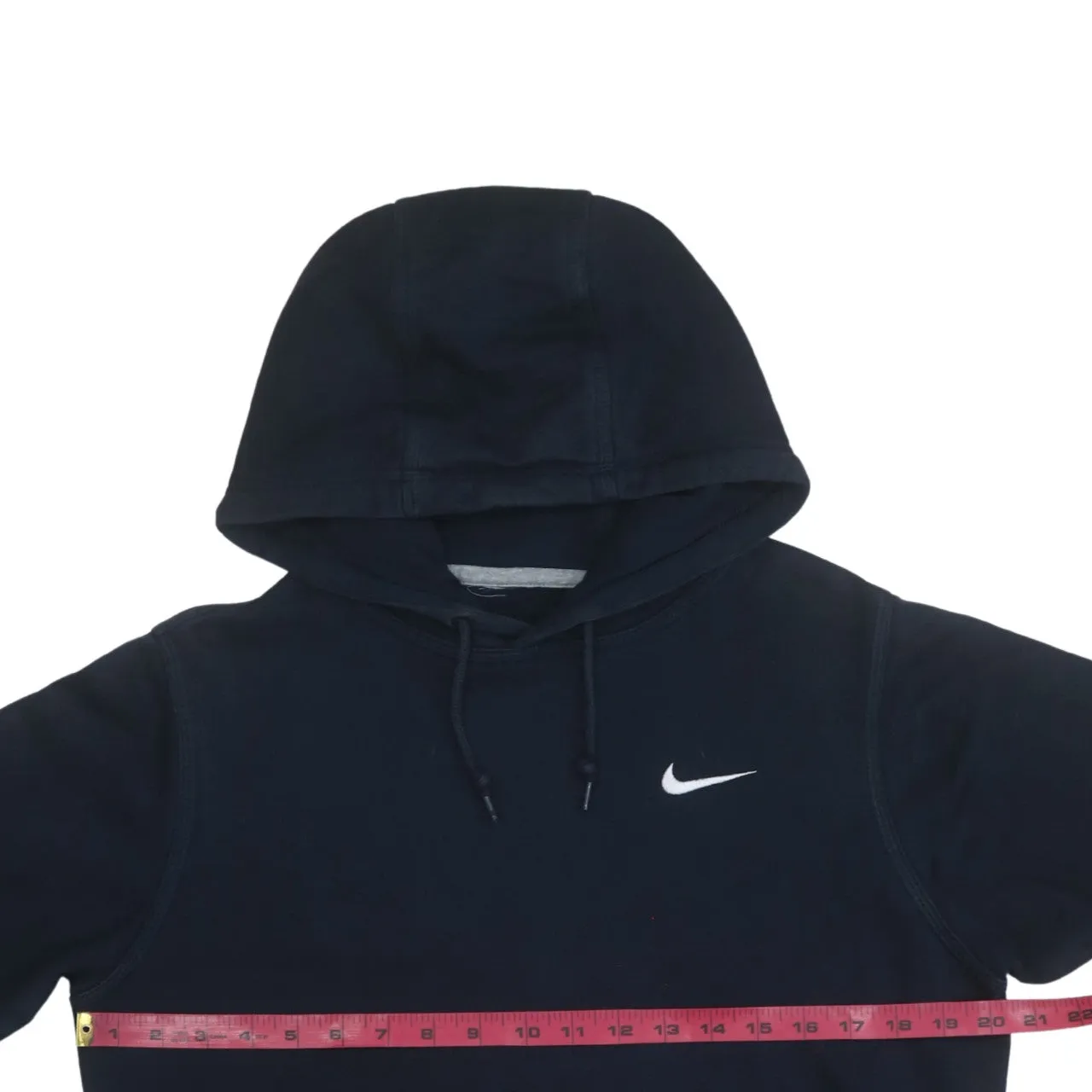 Nike 90's Swoosh Pullover Hoodie Small Navy Blue sold by Vintage Club product image thumbnail 5