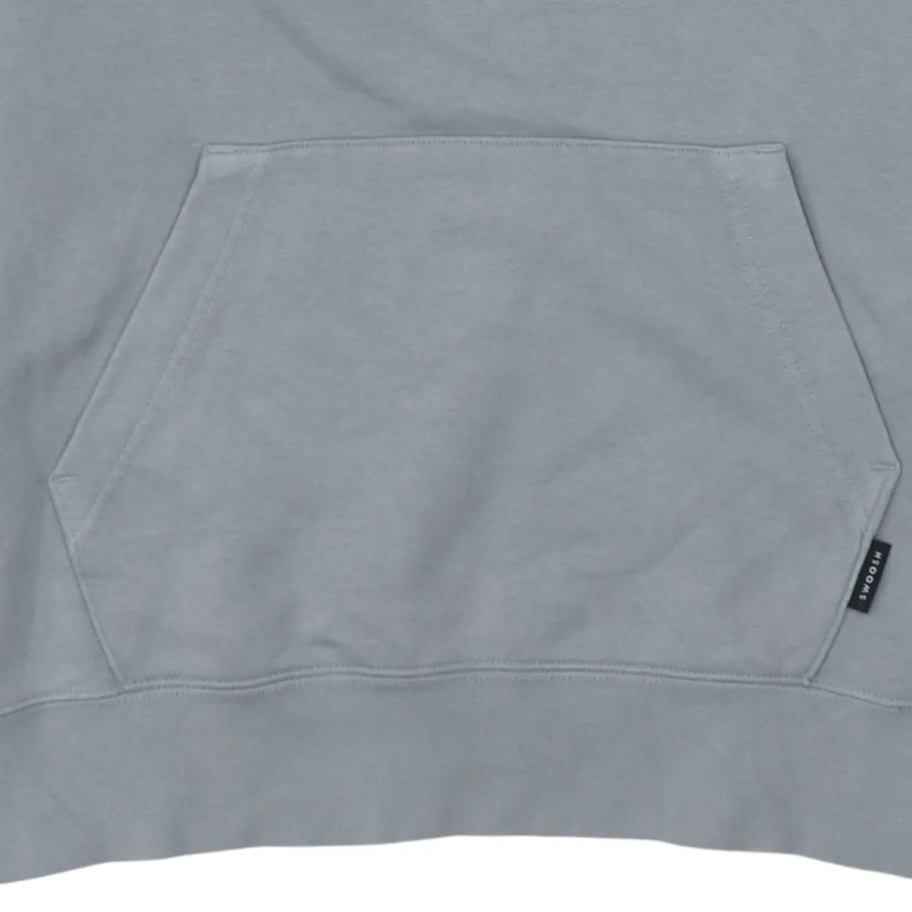 Nike 90's Center Middle Swoosh Pullover Hoodie Medium Grey sold by Vintage Club product image thumbnail 4