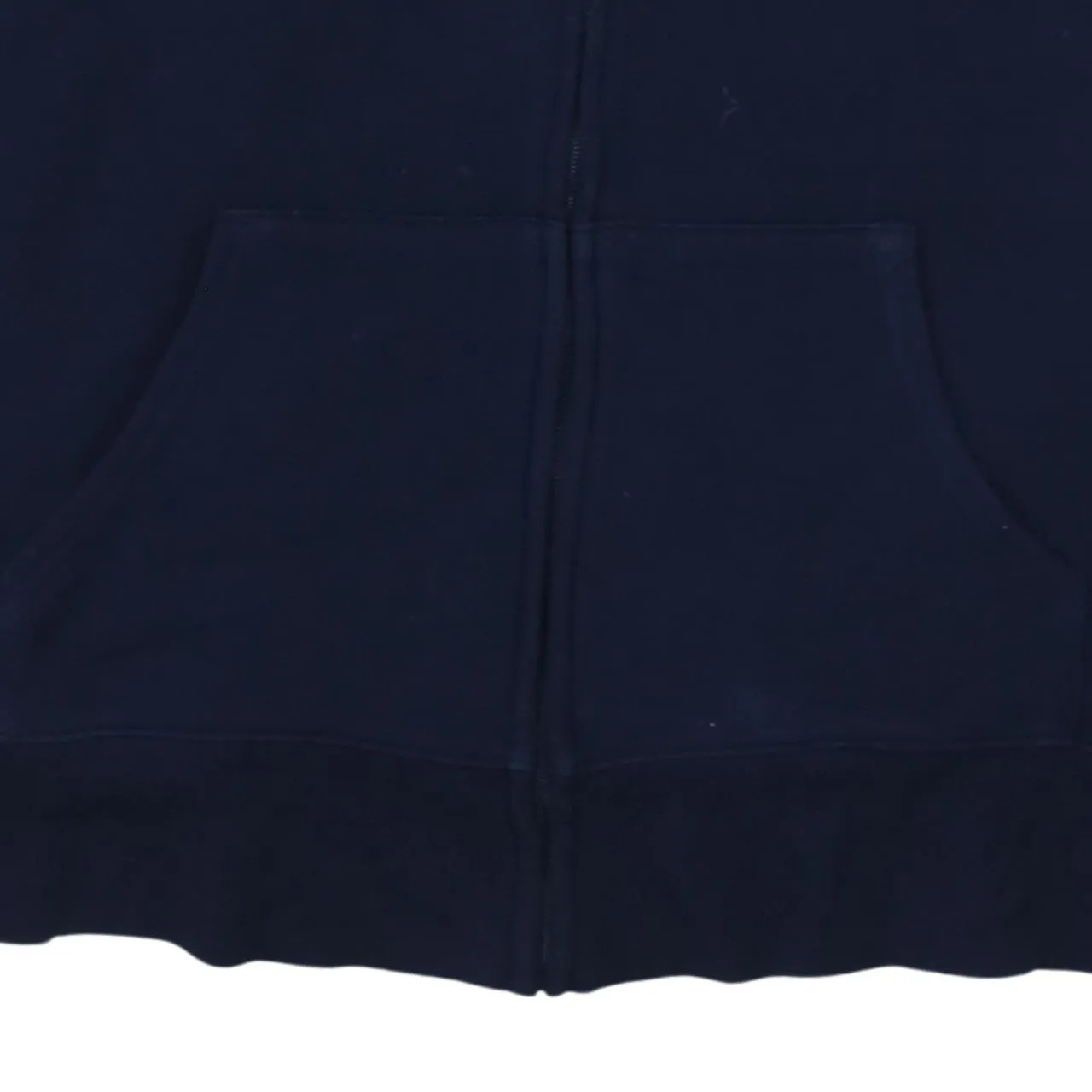 Gap 90's Spellout Full Zip Up Hoodie Medium Navy Blue sold by Vintage Club product image thumbnail 4