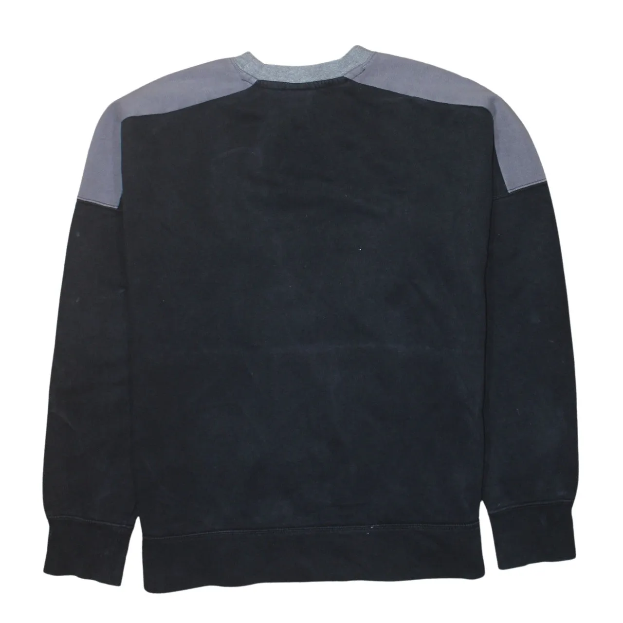 Nike 90's Center Middle Swoosh Crew Neck Sweatshirt Medium Black sold by Vintage Club product image thumbnail 2