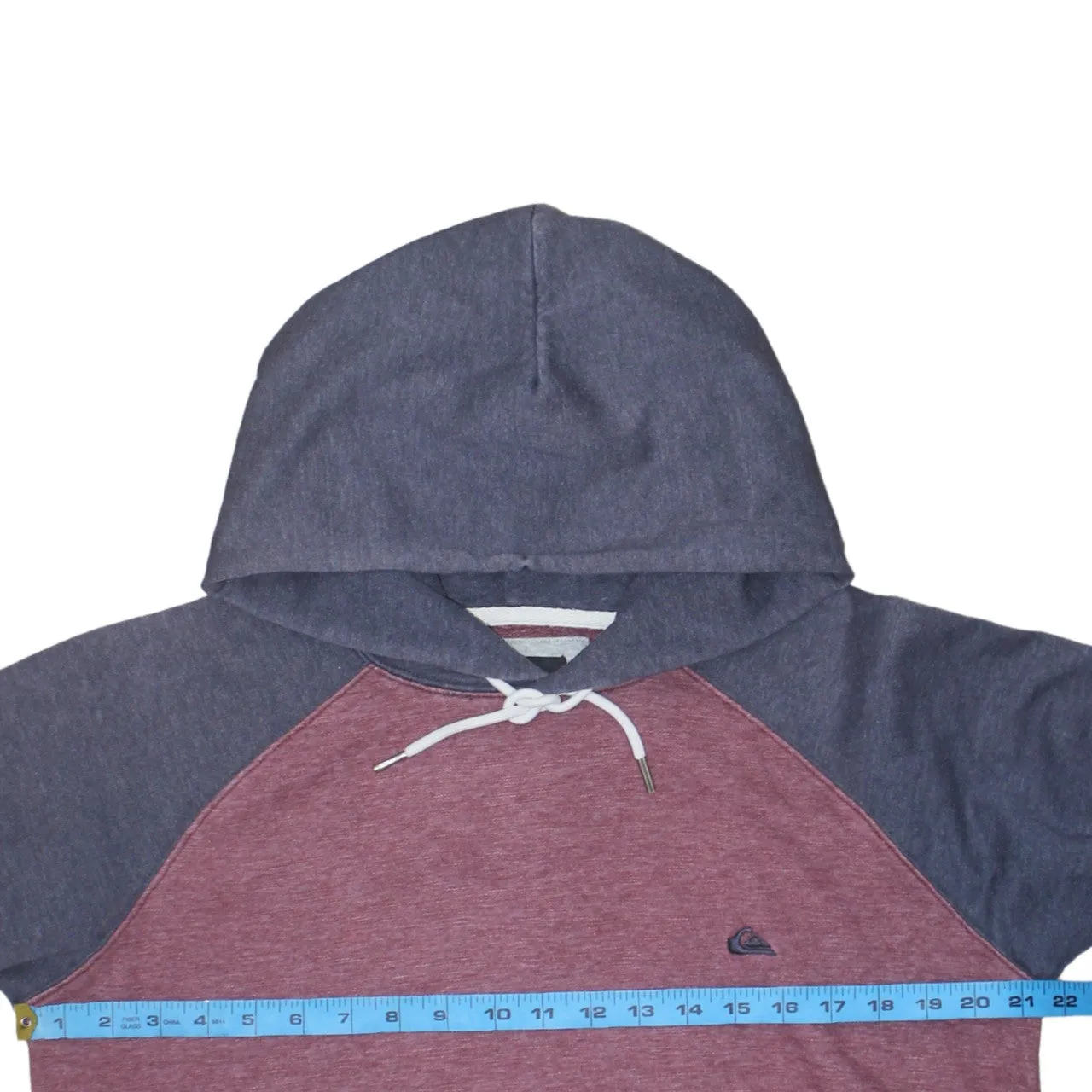 QuikSilver 90's Drawstring Pockets Pullover Hoodie Medium Navy Blue sold by Vintage Club product image thumbnail 5