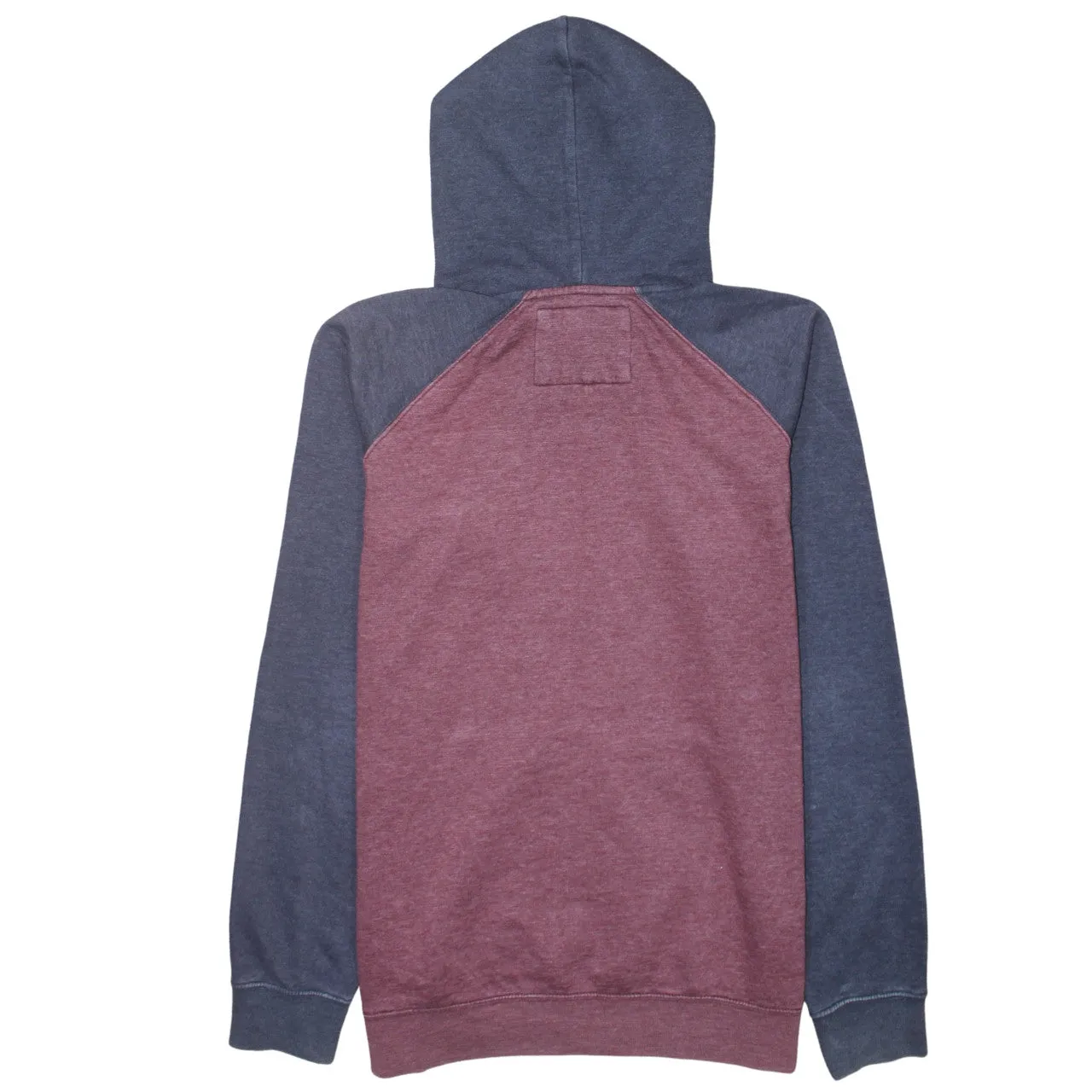 QuikSilver 90's Drawstring Pockets Pullover Hoodie Medium Navy Blue sold by Vintage Club product image thumbnail 2