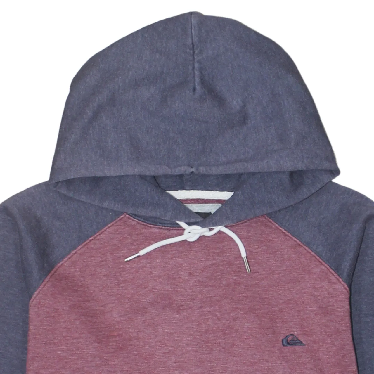 QuikSilver 90's Drawstring Pockets Pullover Hoodie Medium Navy Blue sold by Vintage Club product image thumbnail 3