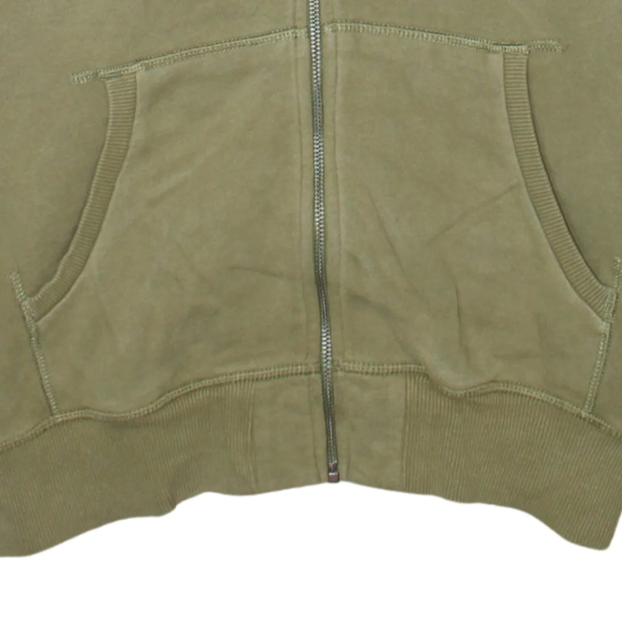 Timberland 90's Lightweight Full Zip Up Hoodie Large Green sold by Vintage Club product image thumbnail 4