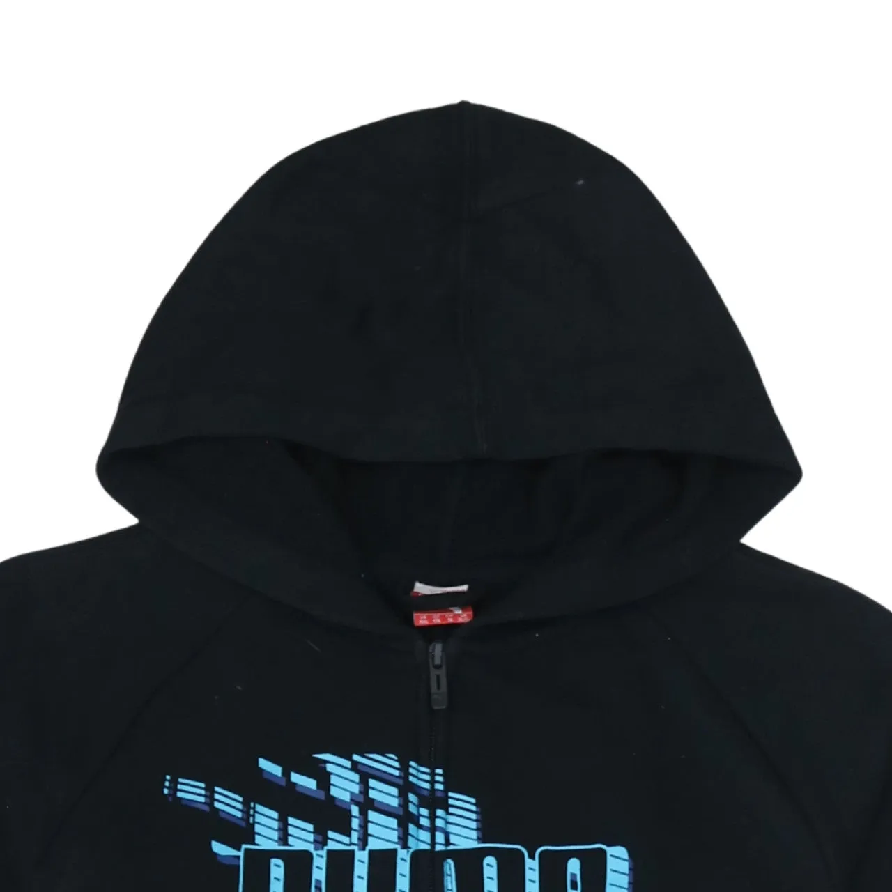 Puma 90's Spellout Full Zip Up Hoodie XXLarge (2XL) Black sold by Vintage Club product image thumbnail 3