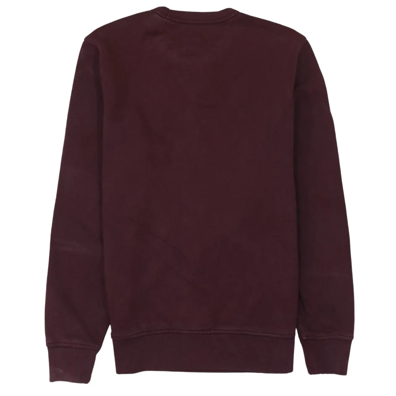 Gap 90's Plain Crew Neck Sweatshirt XSmall Burgundy Red sold by Vintage Club product image thumbnail 2