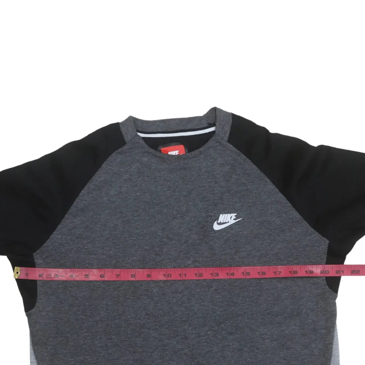 Nike 90's Swoosh Crew Neck Sweatshirt Medium Grey sold by Vintage Club product image thumbnail 5
