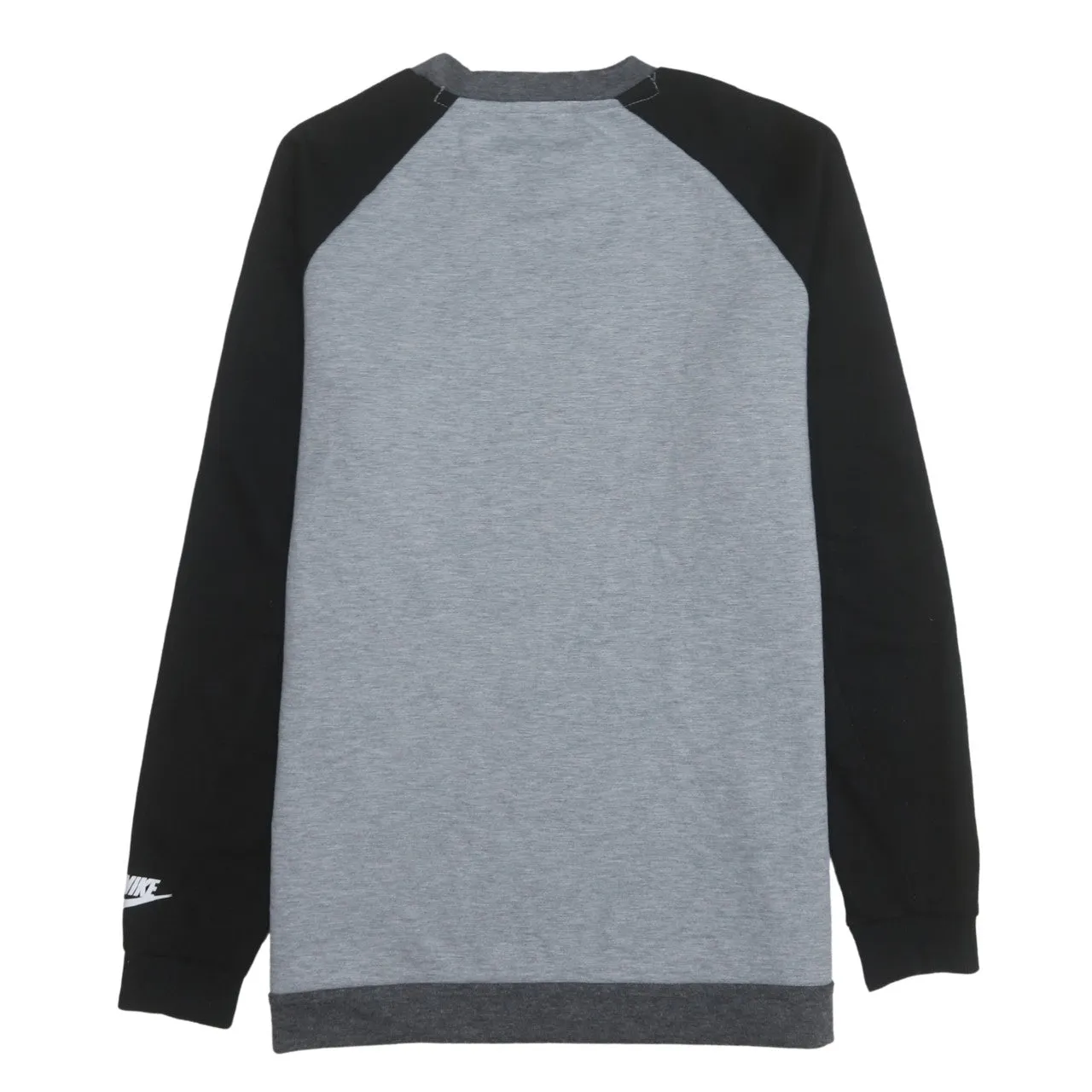Nike 90's Swoosh Crew Neck Sweatshirt Medium Grey sold by Vintage Club product image thumbnail 2
