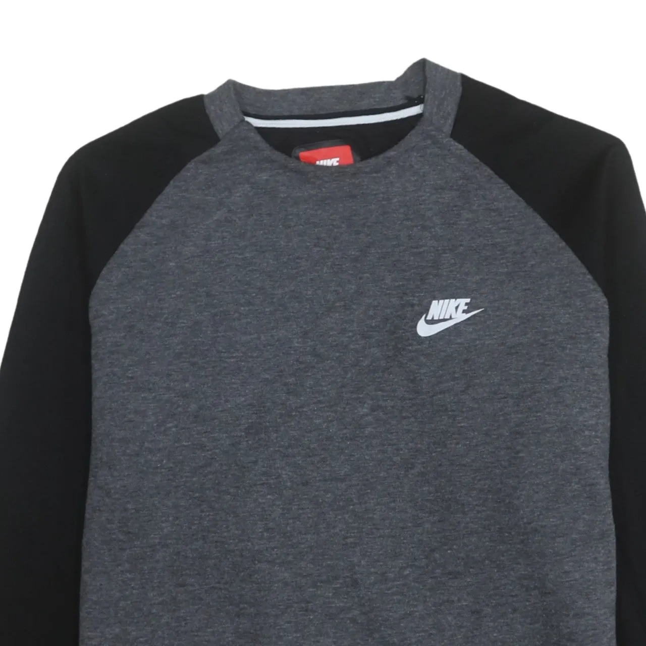 Nike 90's Swoosh Crew Neck Sweatshirt Medium Grey sold by Vintage Club product image thumbnail 3