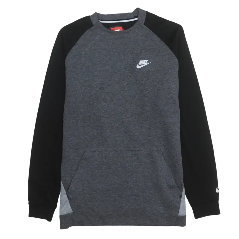 Nike 90's Swoosh Crew Neck Sweatshirt Medium Grey sold by Vintage Club