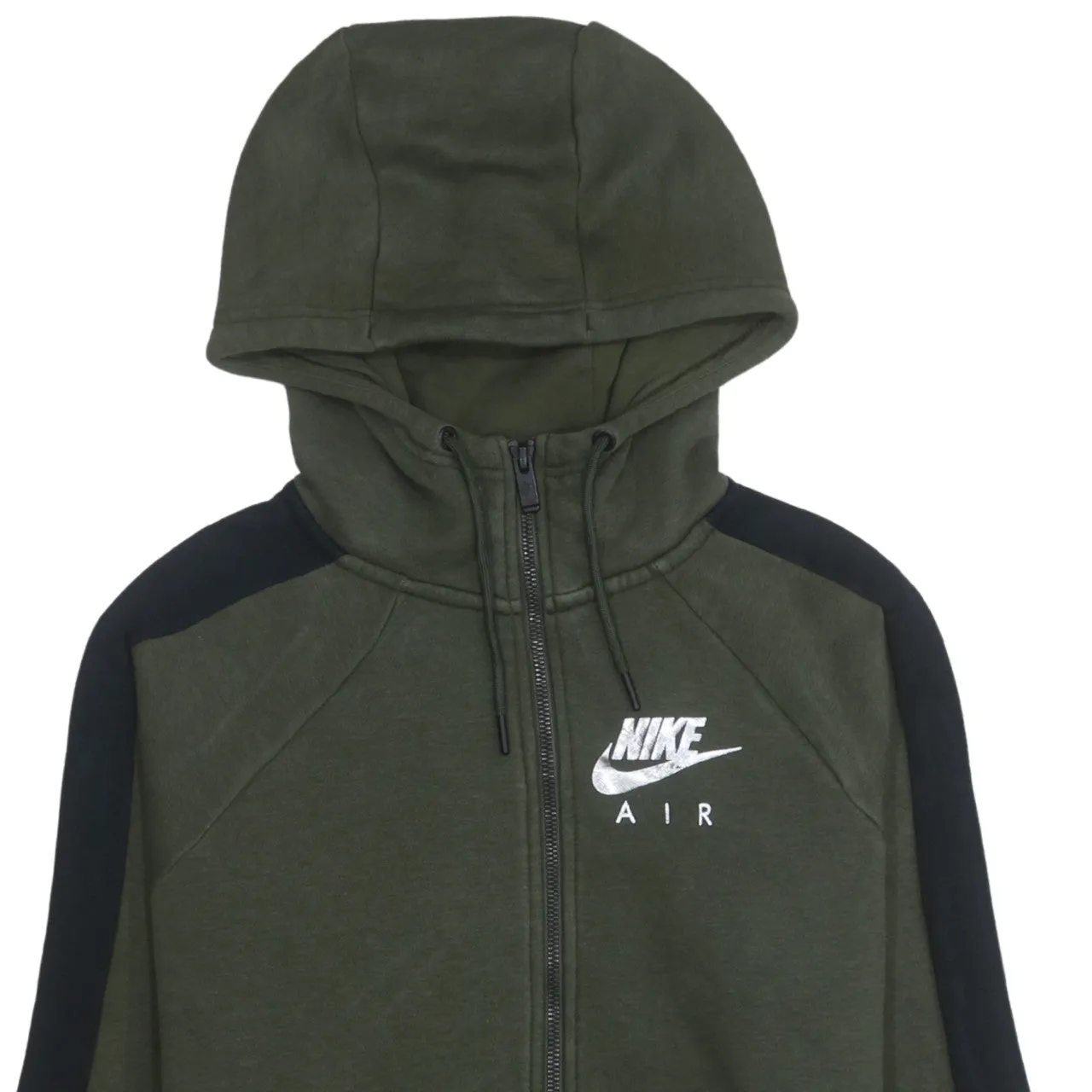 Nike 90's Swoosh Full Zip Up Hoodie XSmall Green sold by Vintage Club product image thumbnail 3