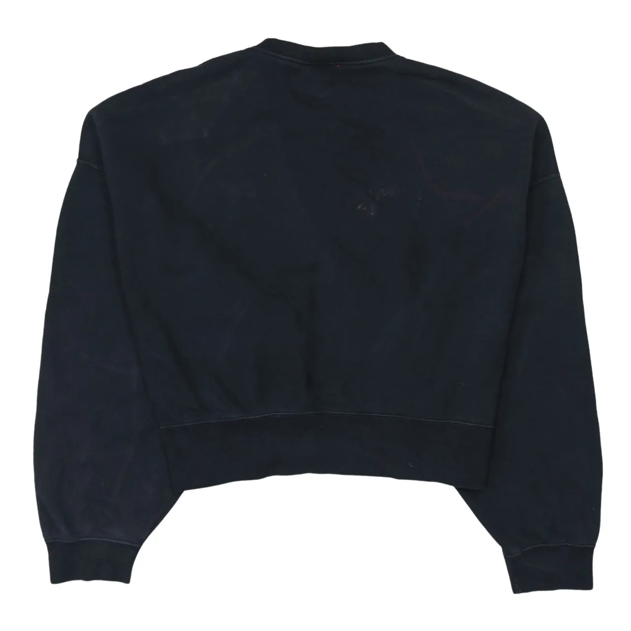 Nike 90's Swoosh Crew Neck Sweatshirt Medium Black sold by Vintage Club product image thumbnail 2