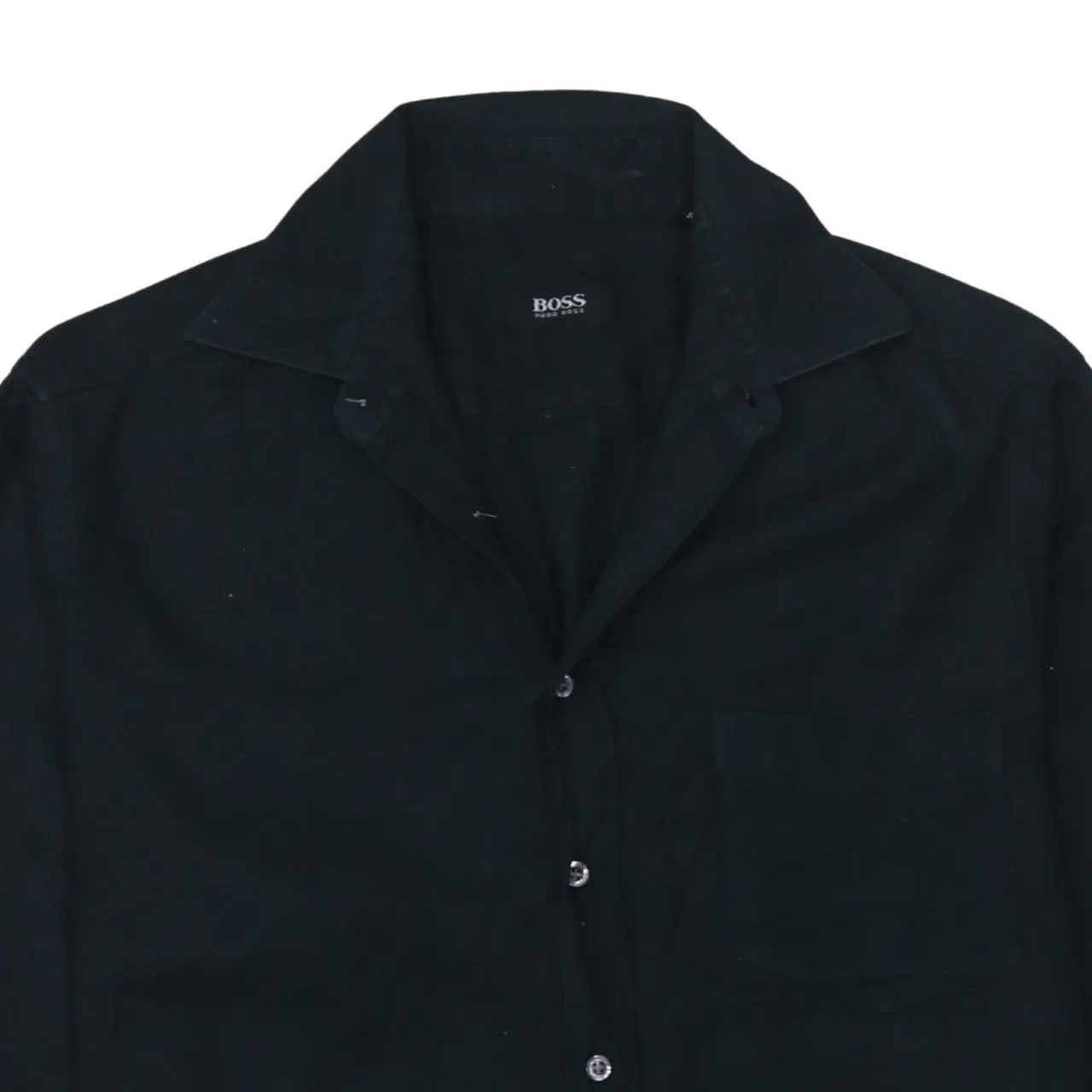 HUGO BOSS 90's Long Sleeve Button Up Shirt XLarge Black sold by Vintage Club product image thumbnail 3