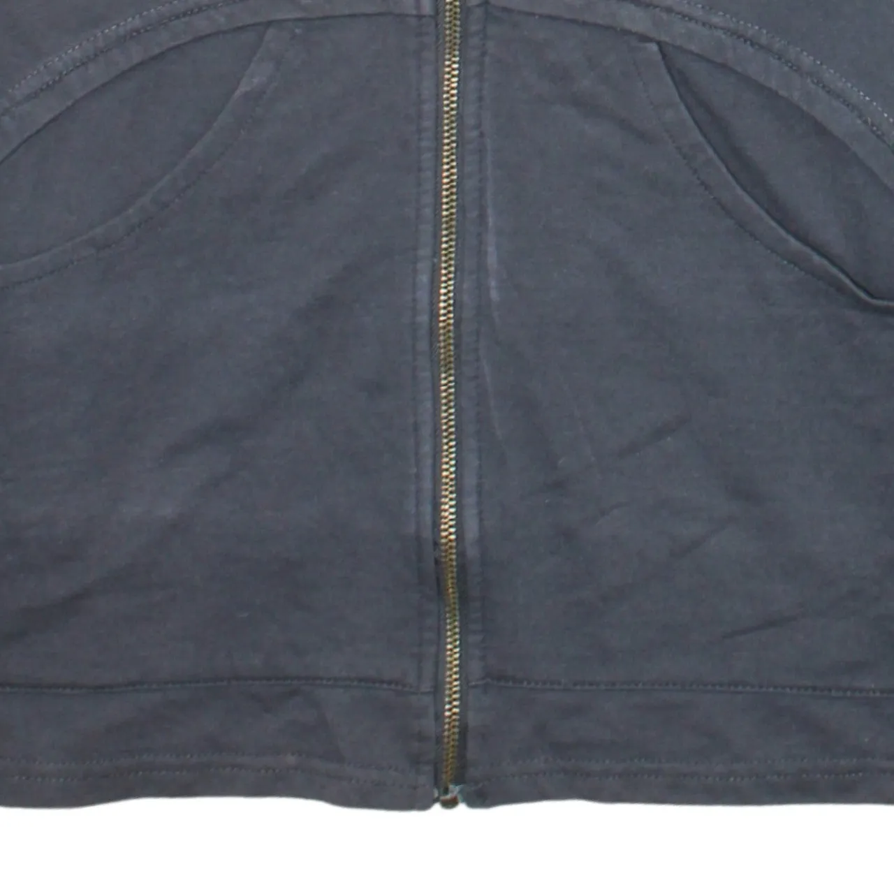 The North Face 90's Lightweight Full Zip Up Hoodie Medium Grey sold by Vintage Club product image thumbnail 4