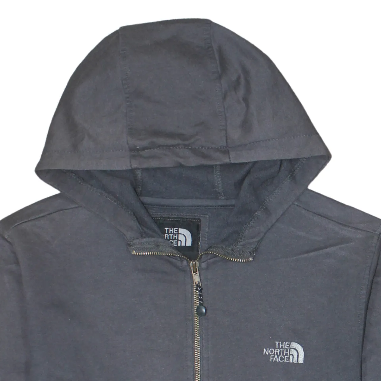 The North Face 90's Lightweight Full Zip Up Hoodie Medium Grey sold by Vintage Club product image thumbnail 3