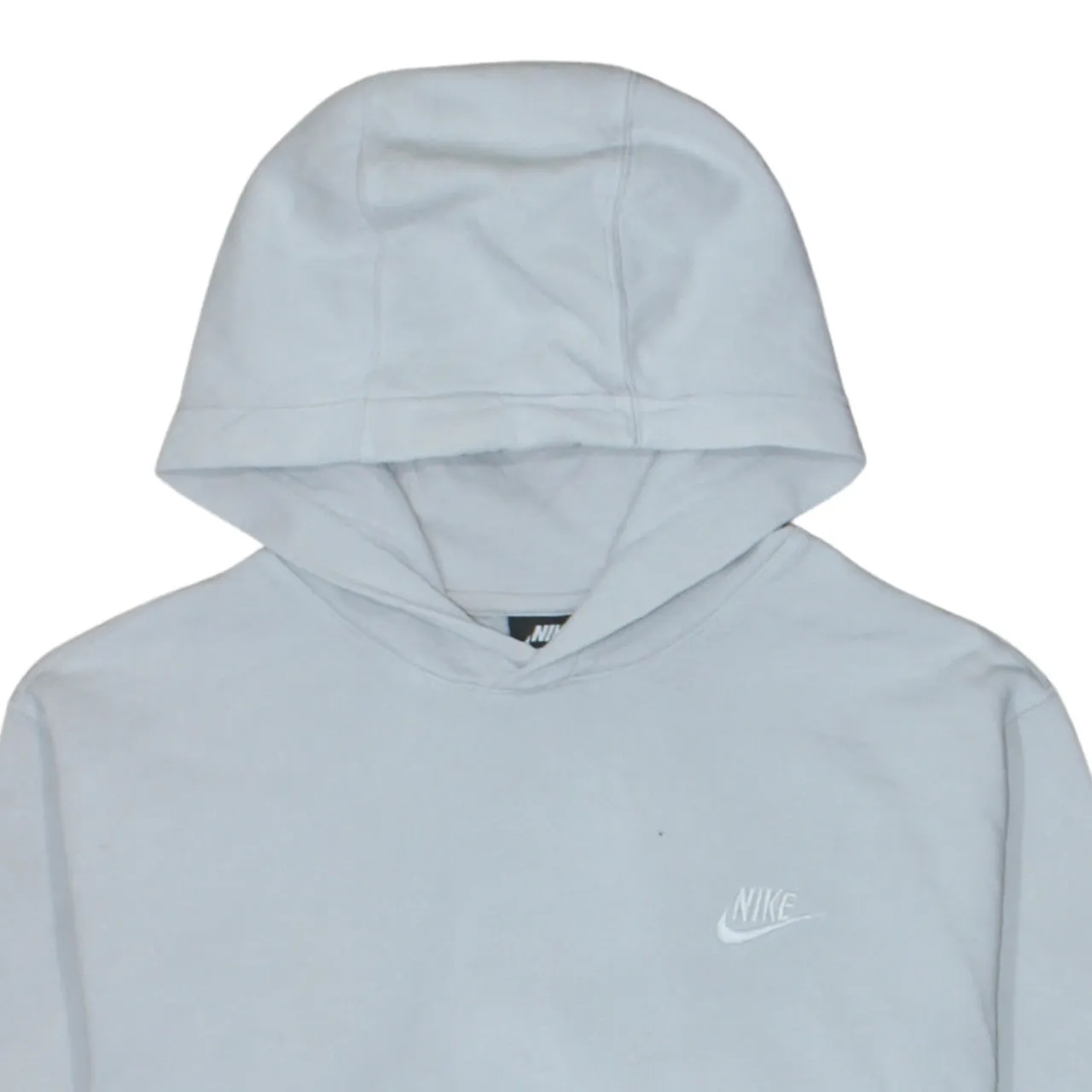 Nike 90's Swoosh Pullover Hoodie Medium White sold by Vintage Club product image thumbnail 3