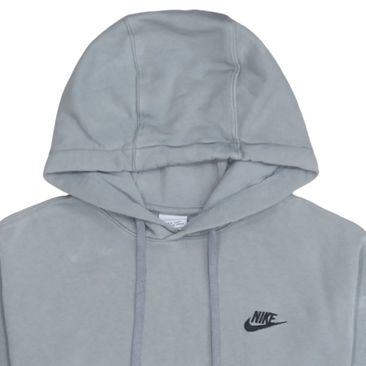 Nike 90's Swoosh Pullover Hoodie Small Grey sold by Vintage Club product image thumbnail 3