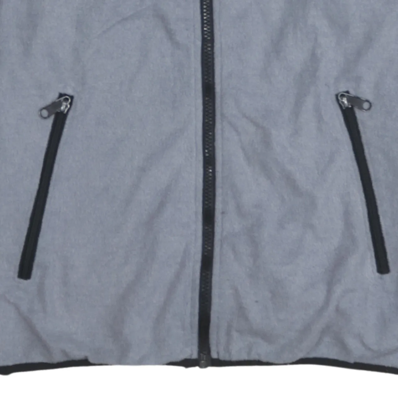 The North Face 90's Hiking Warm Full Zip Up Fleece Jumper Medium Grey sold by Vintage Club product image thumbnail 4