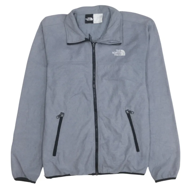 The North Face 90's Hiking Warm Full Zip Up Fleece Jumper Medium  Grey sold by Vintage Club