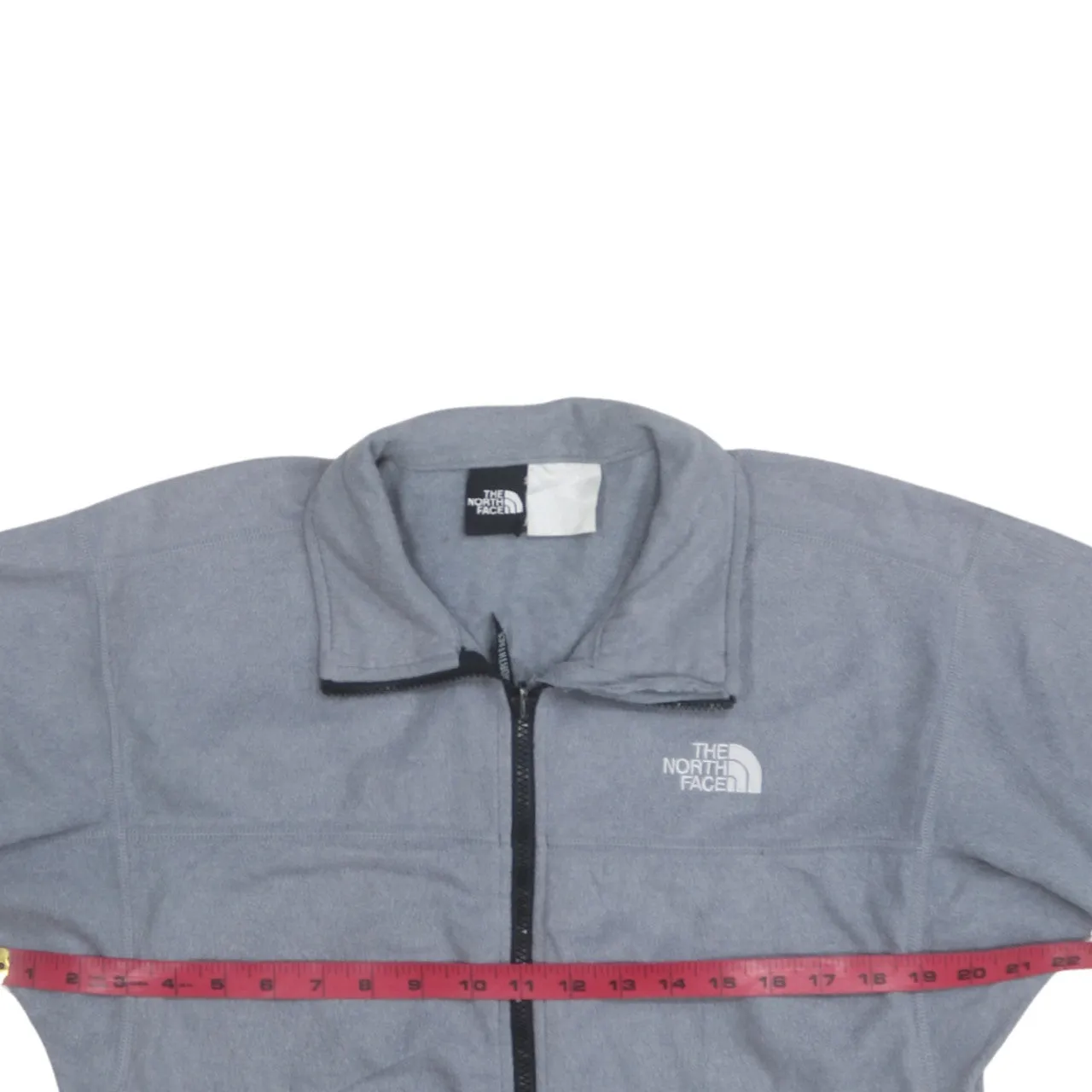 The North Face 90's Hiking Warm Full Zip Up Fleece Jumper Medium Grey sold by Vintage Club product image thumbnail 5