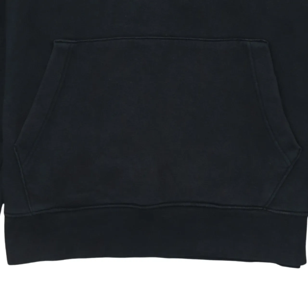 Nike 90's Center Middle Swoosh Pullover Hoodie Small Black sold by Vintage Club product image thumbnail 4