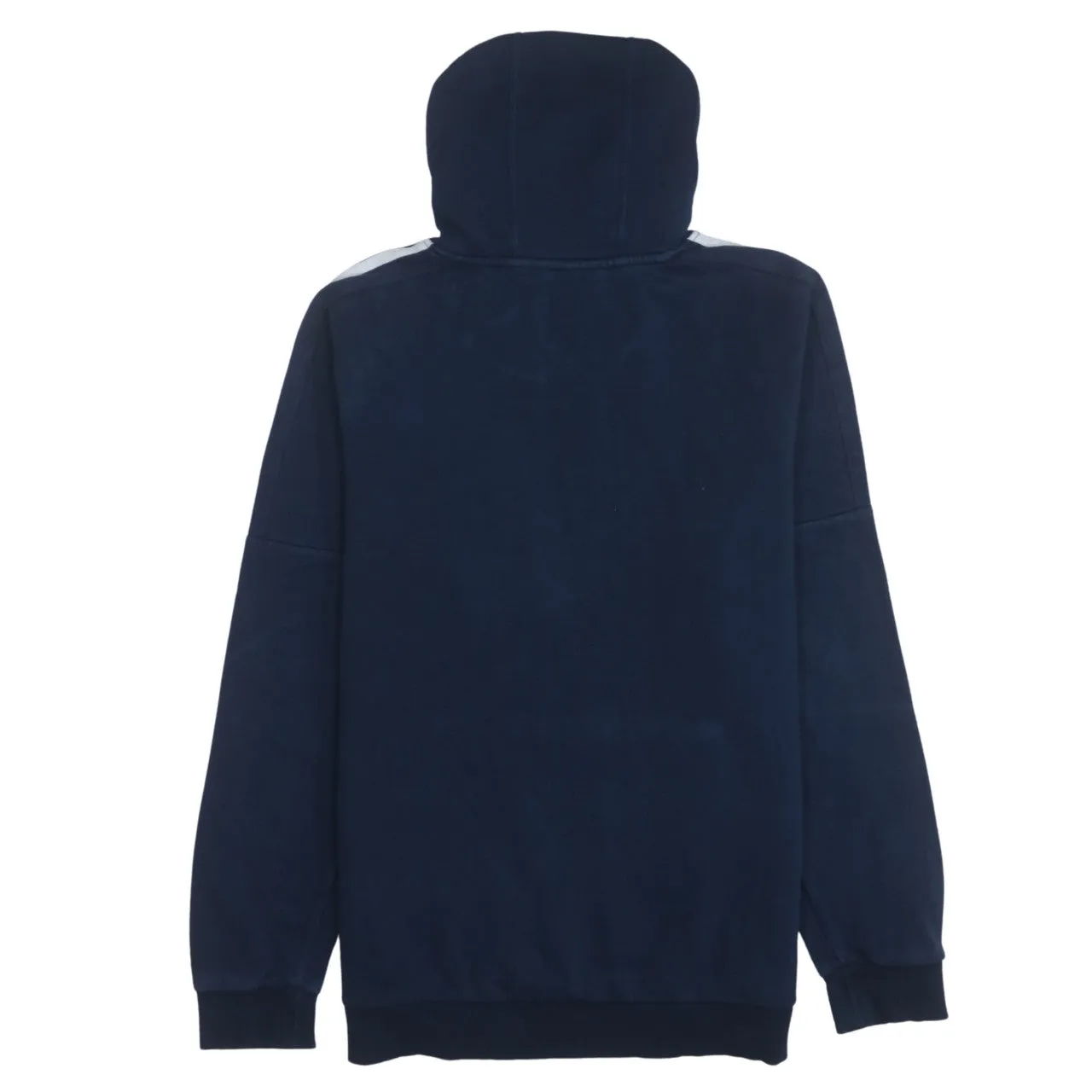 Adidas 90's Spellout Pullover Hoodie XLarge Navy Blue sold by Vintage Club product image thumbnail 2