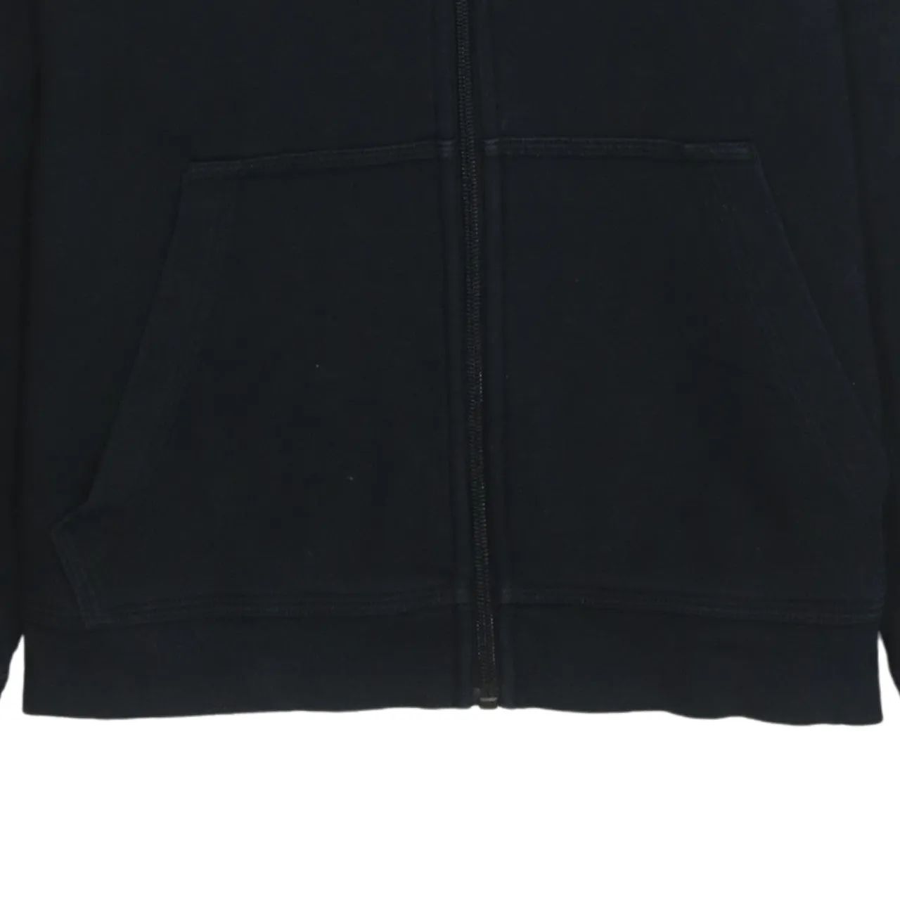 Nike 90's Swoosh Full Zip Up Hoodie Large Black sold by Vintage Club product image thumbnail 4
