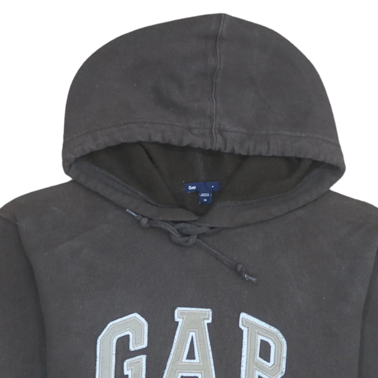 Gap 90's Spellout Pullover Hoodie XSmall Brown sold by Vintage Club product image thumbnail 3