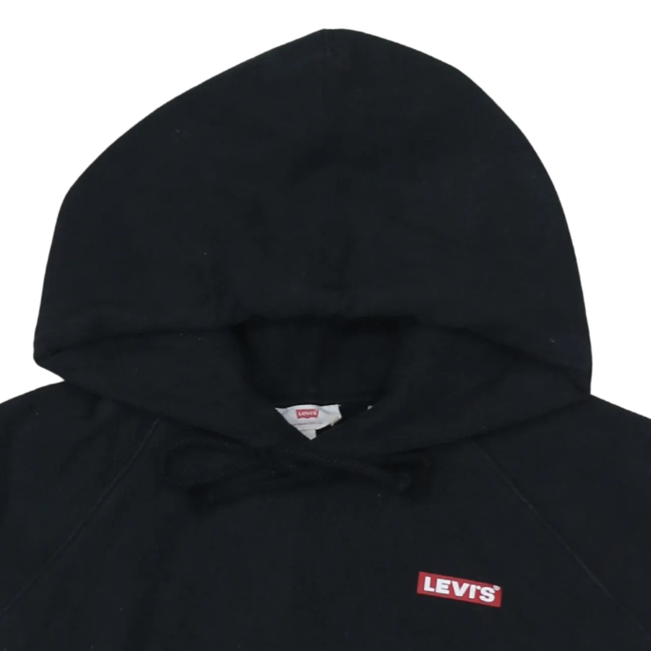 Levi's 90's Drawstring Pockets Pullover Hoodie Medium Black sold by Vintage Club product image thumbnail 3