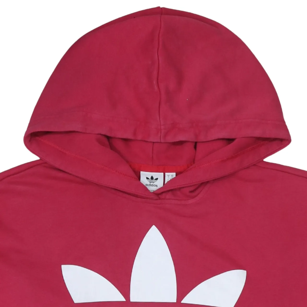 Adidas 90's Spellout Pullover Hoodie XSmall Pink sold by Vintage Club product image thumbnail 3