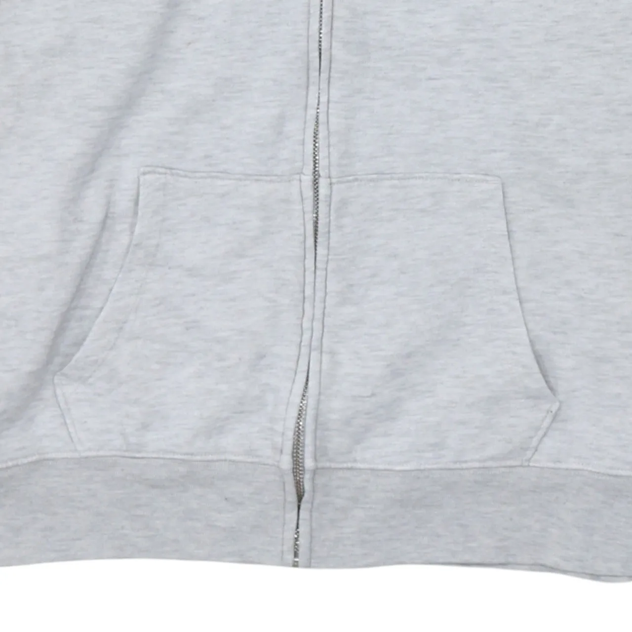 Levi's 90's Drawstring Pockets Full Zip Up Hoodie Small Grey sold by Vintage Club product image thumbnail 4