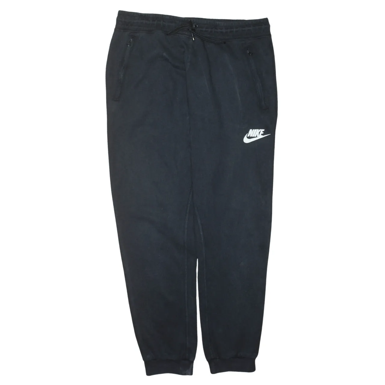 Nike 90's Swoosh Casual Joggers / Sweatpants Medium Black sold by Vintage Club