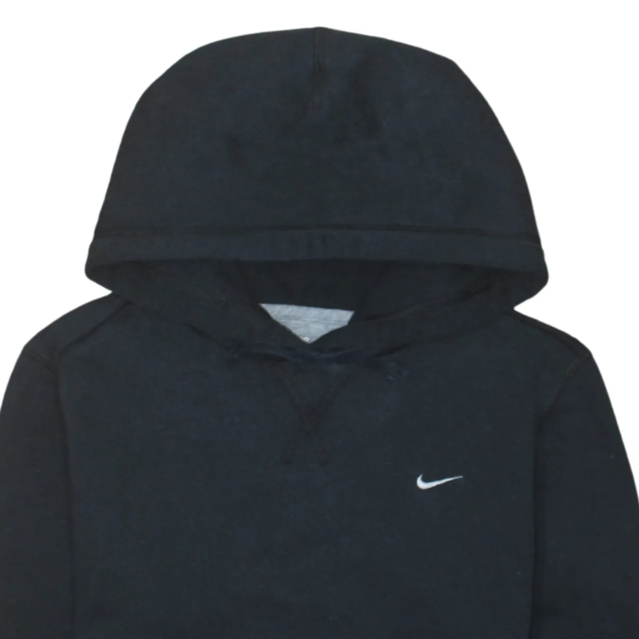Nike 90's Swoosh Pullover Hoodie Medium Black sold by Vintage Club product image thumbnail 3